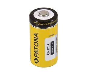 PATONA CR123A nabíjecí baterie Li-lon 700 mAh 3.7V