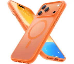 Torras Guardian Magnetic ochranný kryt pro Apple iPhone 17 Pro oranžová