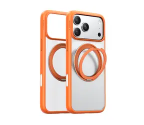Torras Ostand Pro Case Ochranné pouzdro pro Apple iPhone 17 Pro oranžová