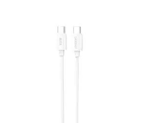 Dudao Datový kabel L4C / USB-C / 30W / 1.2 m / bílá