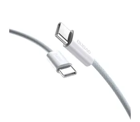 Dudao Datový kabel L6C / USB-C / USB-C / 30W / 1 m / světlá modrá