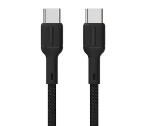 Dudao Datový kabel L9C / USB-C / USB-C / 65W / 2 m / černá