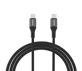 Dudao Datový kabel L3CC / USB-C / USB-C / 60W / 2 m / černá