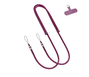 Epico Spello Crossbody popruh pro Apple iPhone vínová