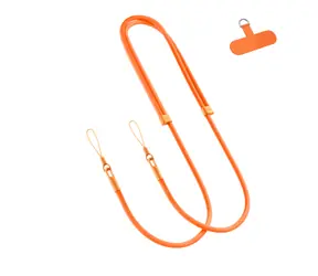 Epico Spello Crossbody popruh pro Apple iPhone oranžová