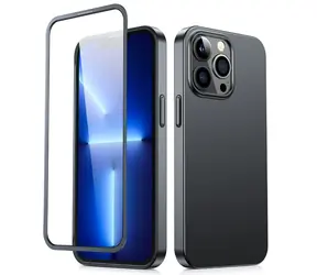 Joyroom JR-BP935 Zadní Kryt pro Apple iPhone 13 Pro + ochranné sklo černá