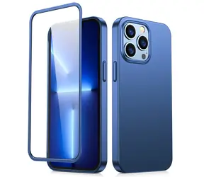 Joyroom JR-BP935 Zadní Kryt pro Apple iPhone 13 Pro + ochranné sklo modrá