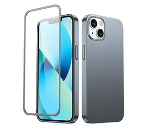 Joyroom JR-BP927 Zadní Kryt pro Apple iPhone 13 + ochranné sklo šedá