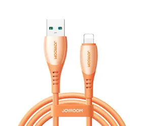 Joyroom S-A59 Vibrant Series Nabíjecí kabel USB-A (M) - Lightning (M) 3A 1.2m oranžová