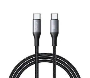 Joyroom S-A28 Flash Series Nabíjecí kabel USB-C (M) - USB-C (M) 60W 2m černá