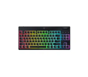 Razer BlackWidow V4 Low-profile Tenkeyless HyperSpeed Yellow Switch černá / bezdrát. Herní klávesnice / mech. / US