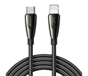 Joyroom Pioneer Series SA31-CL3 Nabíjecí kabel USB-C (M) - Lightning (M) 30W 1.2m černá