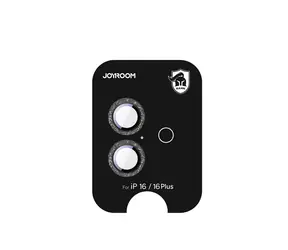 Joyroom JR-MSF0298 Ochranné sklo pro fotoaparát pro Apple iPhone 16/16 Plus černá