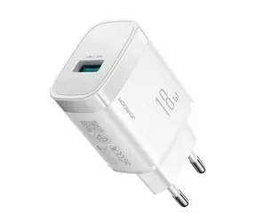Joyroom JR-TF4 síťová nabíječka bílá / USB-A / 18W