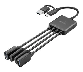 Sandberg USB-C/A to 2A+2C Splitter