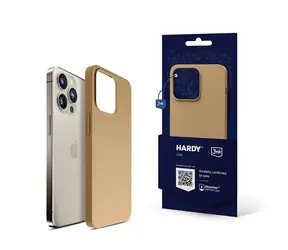 Rozbaleno - 3mk Hardy Silicone MagCase zadní kryt pro Apple iPhone 15 Pro Dark Gold / rozbaleno