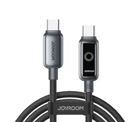 Joyroom S-A55 StarFlight Nabíjecí kabel USB-C (M) - USB-C (M) 100W 1.2m černá