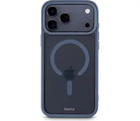 Hama Frame Protect kryt pro Apple iPhone 17 Pro Max modrá / magnetický / průhledný