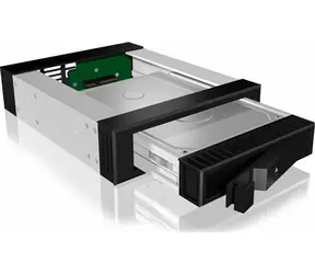 Rozbaleno - Icy Box IB-129SSK-B černá / Box pro 2.5"/3.5" HDD / SATA III / Hot-Swap / rozbaleno