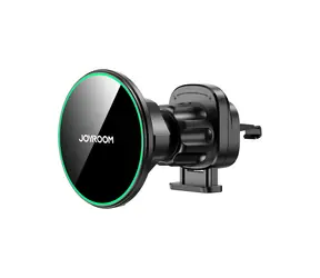 Joyroom JR-ZS412 černá / bezdrátová magnetická nabíječka do auta / 15W / do ventilační mřížky