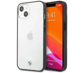 BMW Zadní kryt Signature Collection pro iPhone 13 mini transparentní