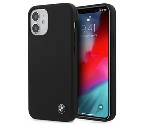 BMW Zadní kryt Signature pro iPhone 12 mini černá