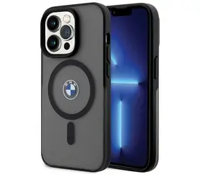 BMW Signature MagSafe Zadní kryt pro iPhone 14 Pro Max černá