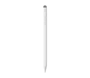 Rozbaleno - Baseus Stylus Smooth Writing 2 s LED indikátory stavu baterie (aktivní + pasivní) bílá / rozbaleno