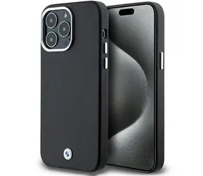 BMW Zadní kryt Signature Wrapped MagSafe pro iPhone 15 Pro Max černá