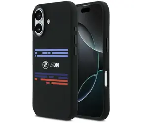 BMW Zadní kryt Horizontal Line MagSafe pro iPhone 17 černá