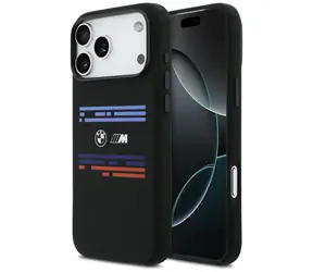 BMW Zadní kryt Horizontal Line MagSafe pro iPhone 17 Pro Max černá