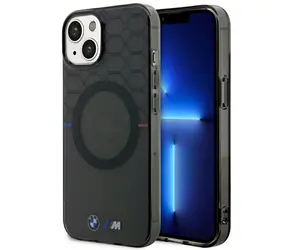 BMW Pattern MagSafe Zadní kryt pro iPhone 14 Plus šedá