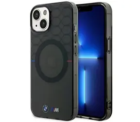 BMW Zadní kryt se vzorem MagSafe pro iPhone 14 6,1 šedá