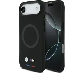BMW Zadní kryt silikonový s logem MagSafe pro iPhone Air černá