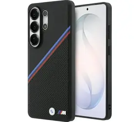 BMW Zadní kryt Tricolor Metal s logem MagSafe pro Samsung Galaxy S26 Ultra černá