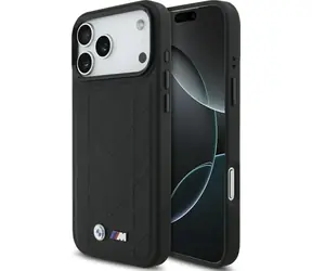 BMW Zadní kryt pročívaný s logem MagSafe pro iPhone 17 Pro Max černá