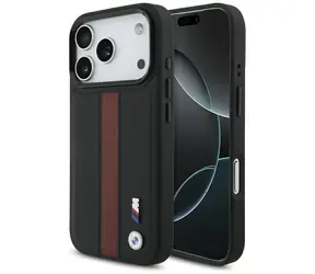 BMW Zadní kryt s perforovaným pruhem a logem MagSafe pro iPhone 17 Pro červená