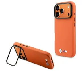 BMW Zadní kryt s kovovým logem MagSafe pro iPhone 17 Pro oranžová