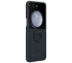 Rozbaleno - SAMSUNG Silikonový kryt s držákem na prst pro Samsung Galaxy Z Flip5 indigo / rozbaleno
