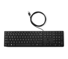 Rozbaleno - HP 320K černá / drátová klávesnice / USB / CZ-SK Layout / 1.8m / rozbaleno