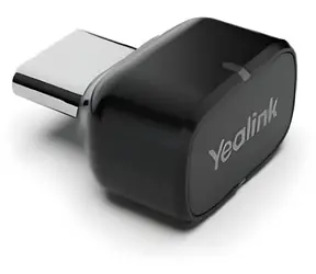 Rozbaleno - Yealink BT51-C černá / Bluetooth adaptér / USB / Bluetooth 5.0 / dosah 30 m / rozbaleno
