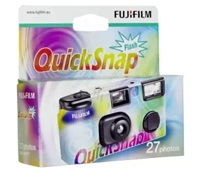 Fujifilm QUICKSNAP VV EC FL 27EX CD20 / jednorázový analogový fotoaparát