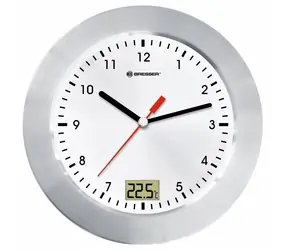 Bresser MyTime Bath bílá / Rádiově řízené hodiny
