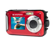 AgfaPhoto WP8000 červená / 2.7" LCD / 24 Mpix CMOS / 16x digitální zoom / SD