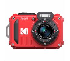 KODAK WPZ2 červená / 2.7" LCD / 16 MPix BSI CMOS / 4x optický zoom / SD