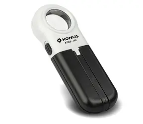 Konus Flexo-mini / Ruční lupa / 8x / LED 