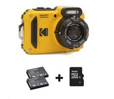 KODAK WPZ2 Yellow bundle / 2.7" LCD / 16 MPix BSI CMOS / 4x optický zoom / SD / doprodej
