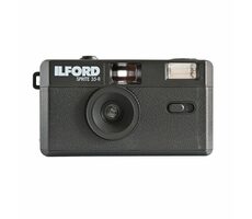 Ilford Sprite 35 II černá / analogový fotoaparát / ohnisková vzdálenost 31 mm / světelnost 9.0