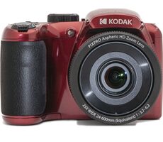 Kodak Astro Zoom AZ255 červená / 3" LCD / 16.35 MPix BSI CMOS / 25x optický zoom / SD