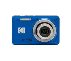 Kodak Friendly Zoom FZ55 modrá / 2.7" LCD / 16 MPix BSI CMOS / 5x optický zoom / microSD